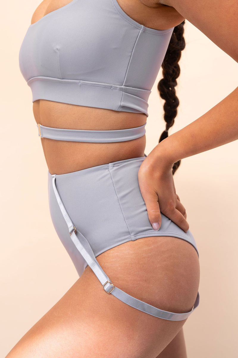 Kehlani High Waist Bottom Grey