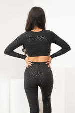 Sticky Grip Crop - Long Sleeve Crop Recycled