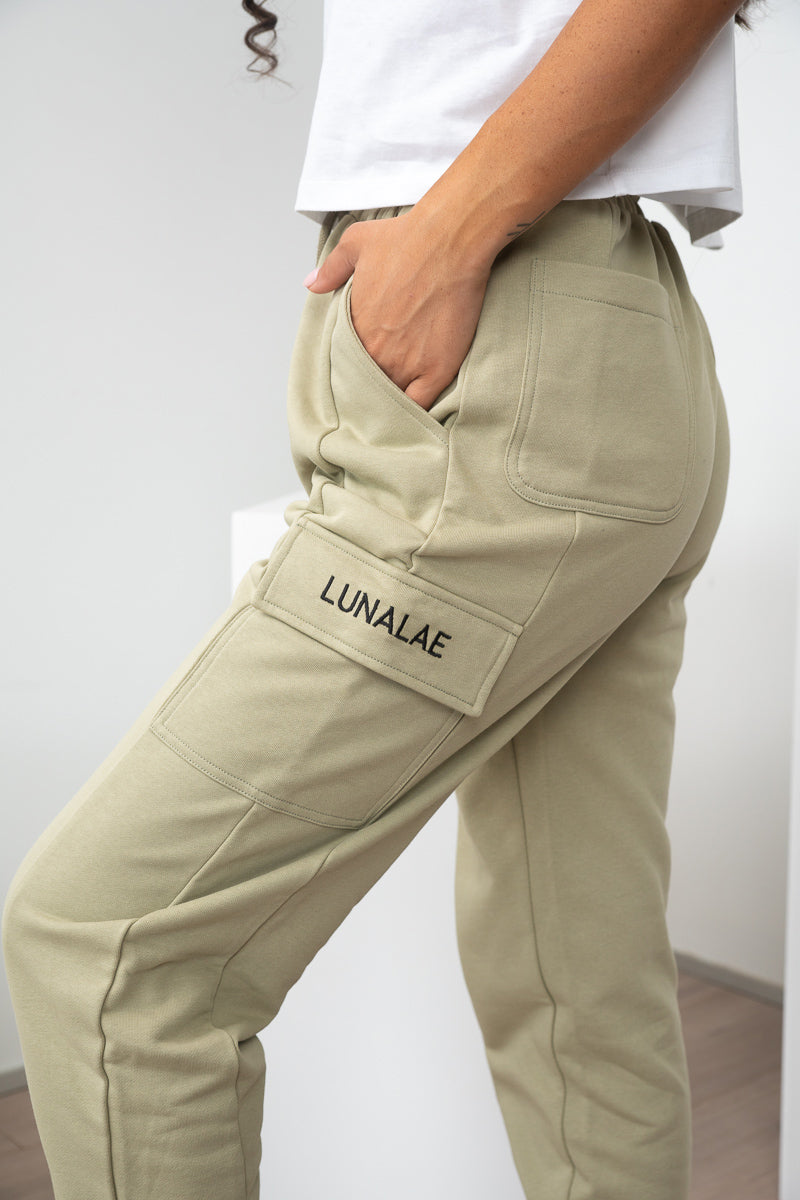 Sweat Pants - Cargo Track Pants