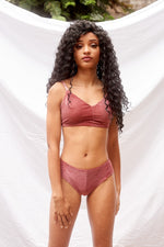 Lana Low Waist - Velvet Low Waist Bottoms