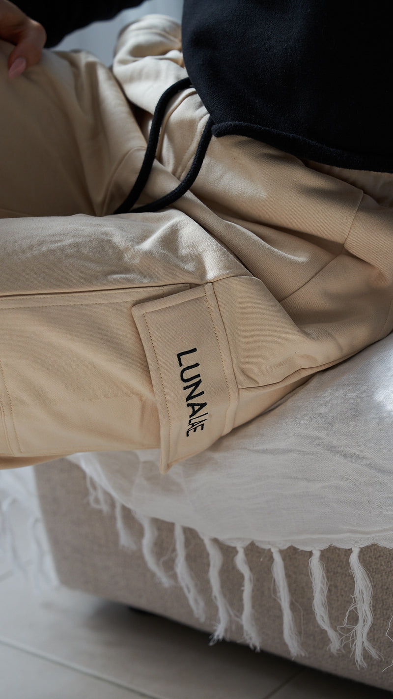 Sweat Pants - Cargo Track Pants