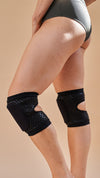 Sticky Slim Look Knee Pad Black