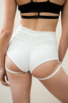 Lure You Shorts - High Waist Scrunch Garter Shorts