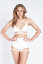 Lure You Shorts - High Waist Scrunch Garter Shorts