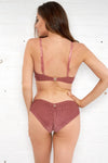 Lana Low Waist - Velvet Low Waist Bottoms