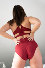 Ella High Waist Bottom - Mesh Cut Out High Waist Bottoms Recycled