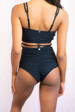 Kimmy Bottom - Strappy High Waist Bottoms Recycled