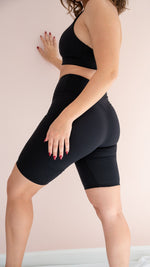 Sculpting Bike Short Recycled Black